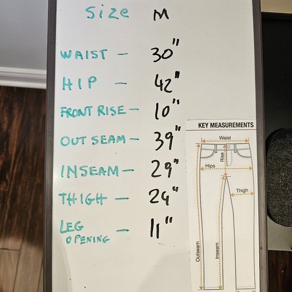 Adidas black with white stripe training joggers lined track pants in size M US - Picture 9 of 9